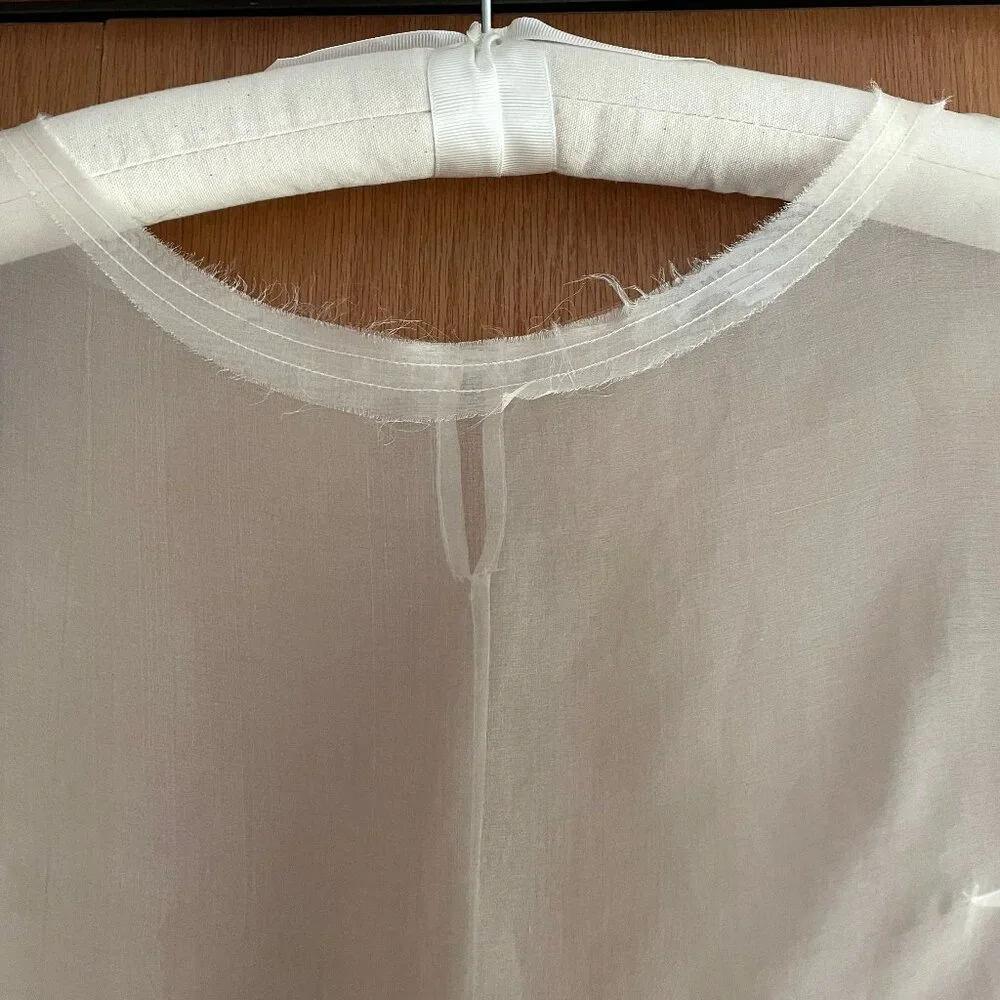 Kamperett SET Ivory Silk Thea Sheath & Lisette Midi Slip - Picture 9 of 10